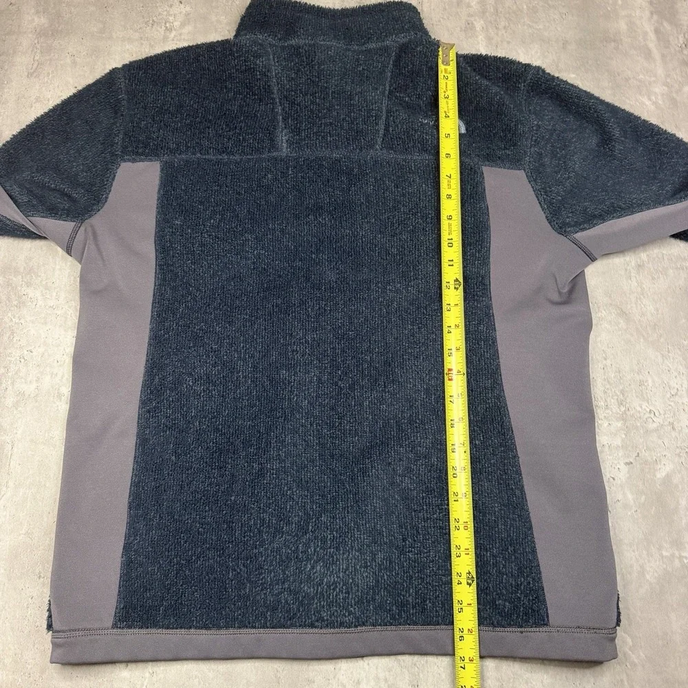 North Face Men's Grizzly Hybrid Full Zip Fleece Jacket Polartec Brown Large